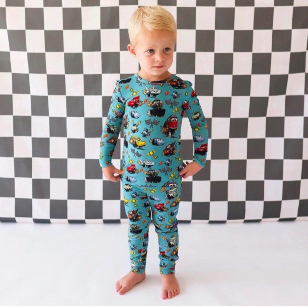 Posh Peanut Disney Pixar Cars Pajama Set 3-4T